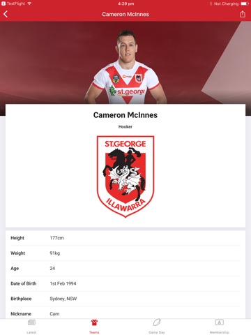 St George Illawarra Dragonsのおすすめ画像2