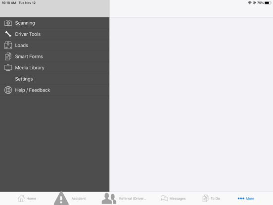 TMC Driver Connect iPad screenshot 2 - Business app