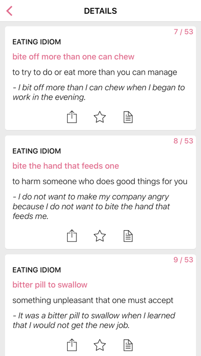 Food Medical idioms in English Screenshot