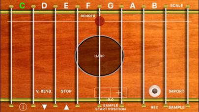 harpSampler Screenshot