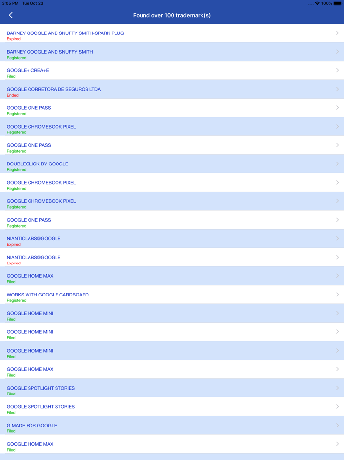 Brazil Trademark Search Tool