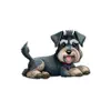 Cute Schnauzers Stickers App Delete