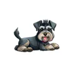 Cute Schnauzers Stickers App Contact