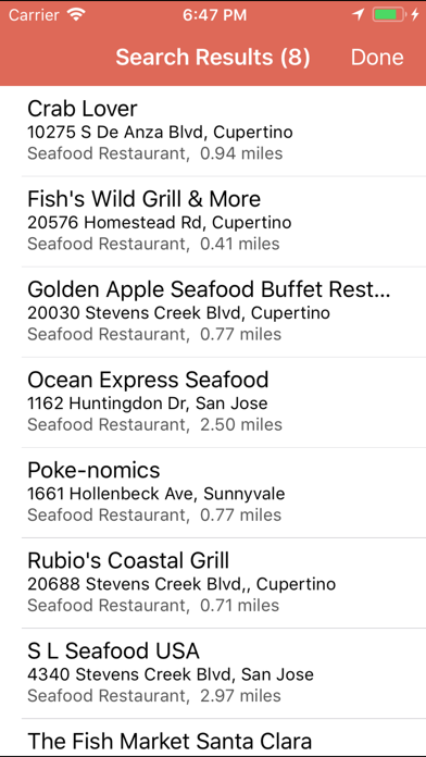 Seafood Here Screenshot