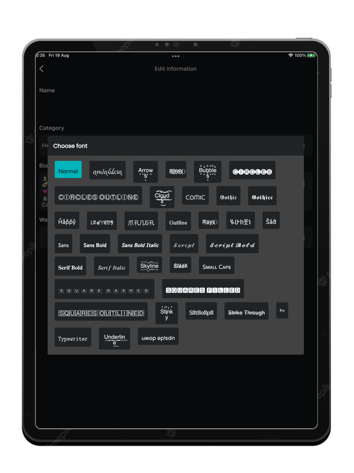 Planini Design your Instagram