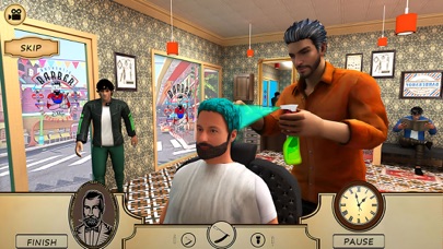 Barber Shop Hair Cut Sim 2024 Screenshot