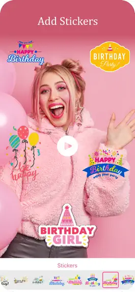 Game screenshot Happy Birthday Video Maker hack