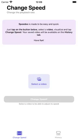 Game screenshot Slowdeo: Slow down your videos hack