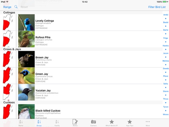 Screenshot #4 pour Belize Birds Field Guide