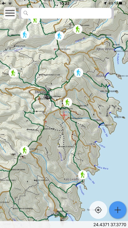 Topoguide Greece hiking guides screenshot-4