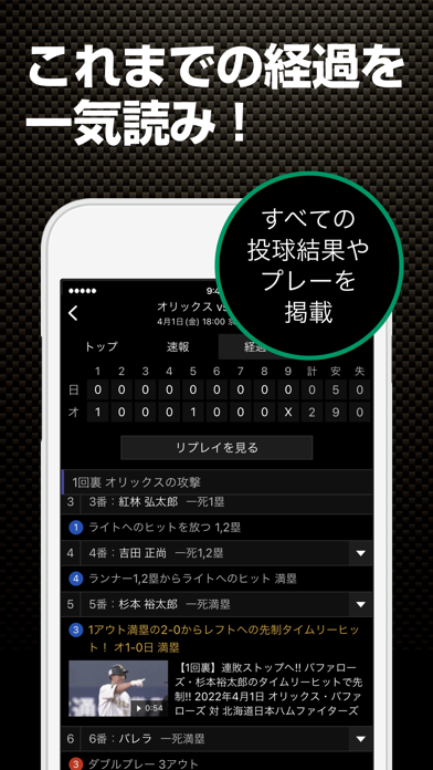 スポナビ 野球速報のおすすめ画像4