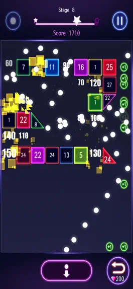 Game screenshot Bricks Breaker Hit - Glow Ball hack