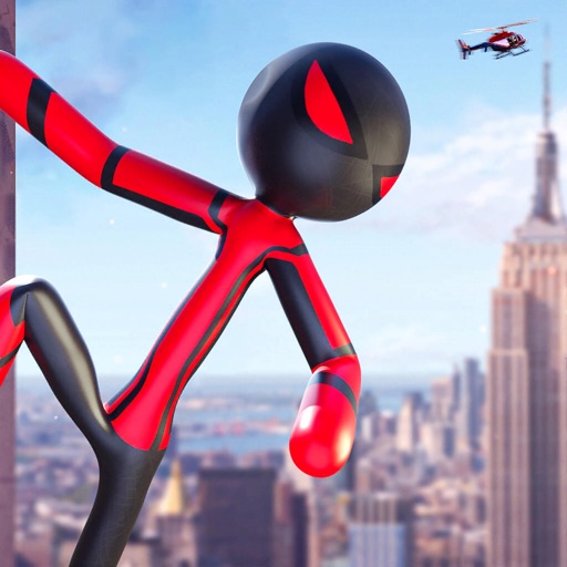 Stick Man War Superhero Games iOS App