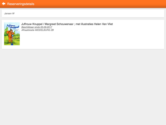 Zeeuwse Bibliotheken iPad screenshot 5
