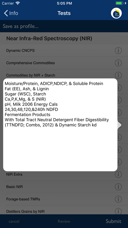 #8. FeedScan (iOS) By: Rock River Laboratory, Inc.