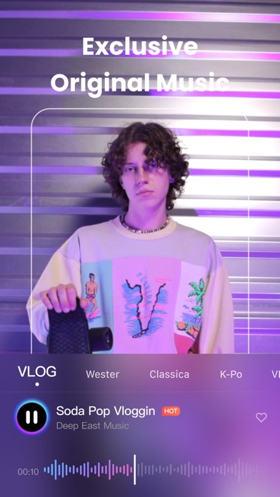 VCUS - Video & Vlog Editor Screenshot