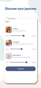 JoyScore Health, Selfcare Tool screenshot #3 for iPhone