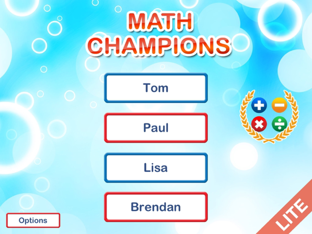 ‎Math Champions games for kids. Screenshot