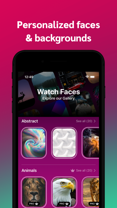 Watchly Faces Gallery & Widget Screenshot