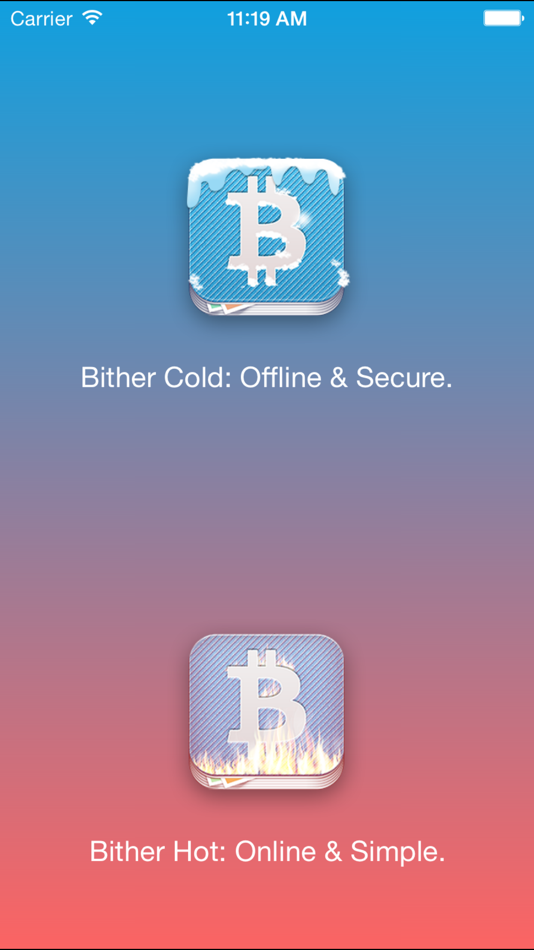 #1. Bither - Bitcoin Wallet (iOS) 由: BITHER Limited