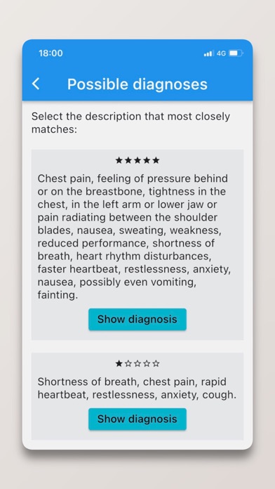 GP Diagnosis Screenshot