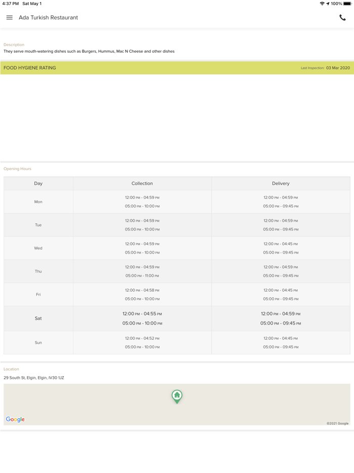 Ada Turkish Restaurant