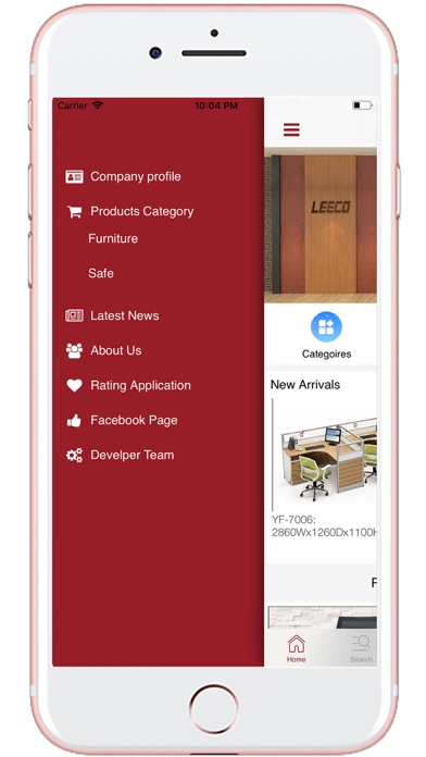 Leeco Furniture Screenshot