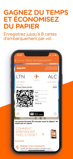 easyJet: Travel App dans l'App Store