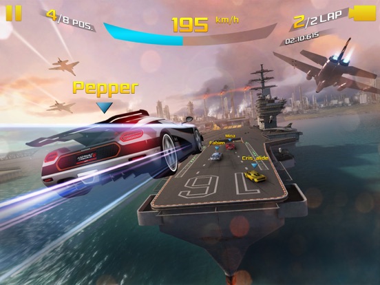 Asphalt 8: Airborne iPad app afbeelding 5