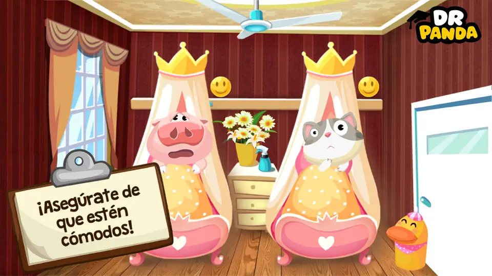 Captura de pantalla de Dr. Panda Hospital en iPhone 5