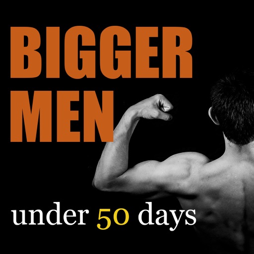 Bigger Men - Gym workouts plan icon