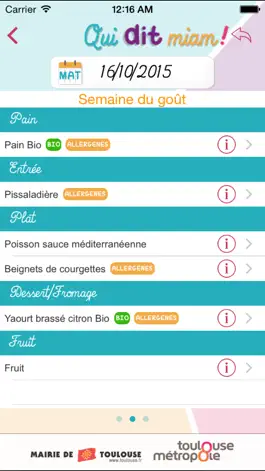 Game screenshot QuiDitMiam! Toulouse hack