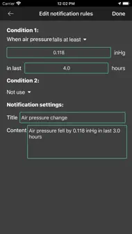 Barometer Plus iphone bilder 3