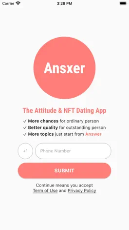 Game screenshot Ansxer - Attitude & NFT Dating mod apk