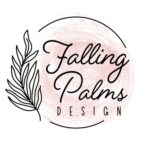 Falling Palms Design Icon