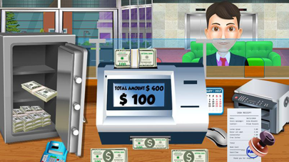 Bank Cashier Register Games Screenshot