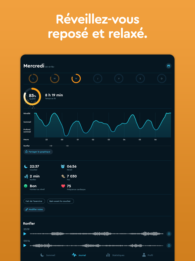 ‎Sleep Cycle - Sleep Tracker Capture d'écran