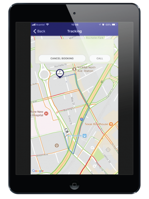 BLUE BIRD TAXI NEW ROCHELLE iPad screenshot 4 - Travel app