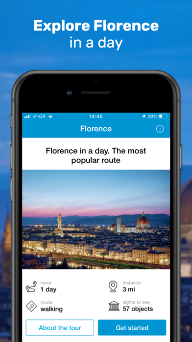 Screenshot #1 pour Florence Travel Guide & Map