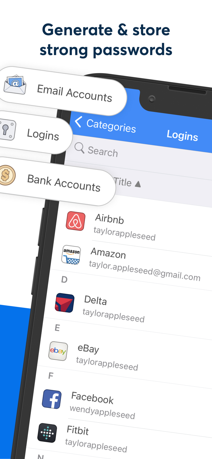 1Password 7 • Password Manager