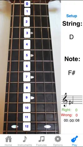 Game screenshot Super Guitar Fretboard Lite apk