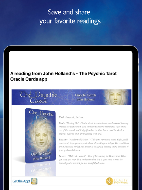 The Psychic Tarot Oracle Cardsのおすすめ画像5