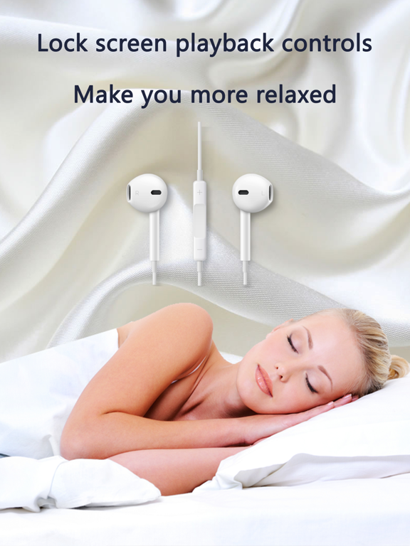 Sleep Music - Fast Sleep iPad screenshot 6 - Health & Fitness app