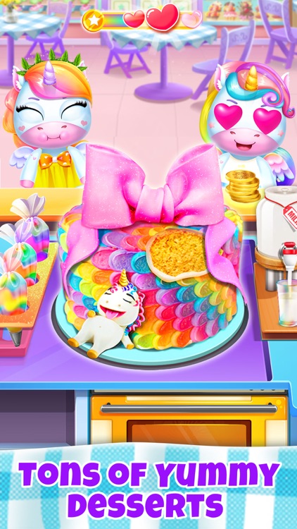 Unicorn Restaurant: Food Games screenshot-3