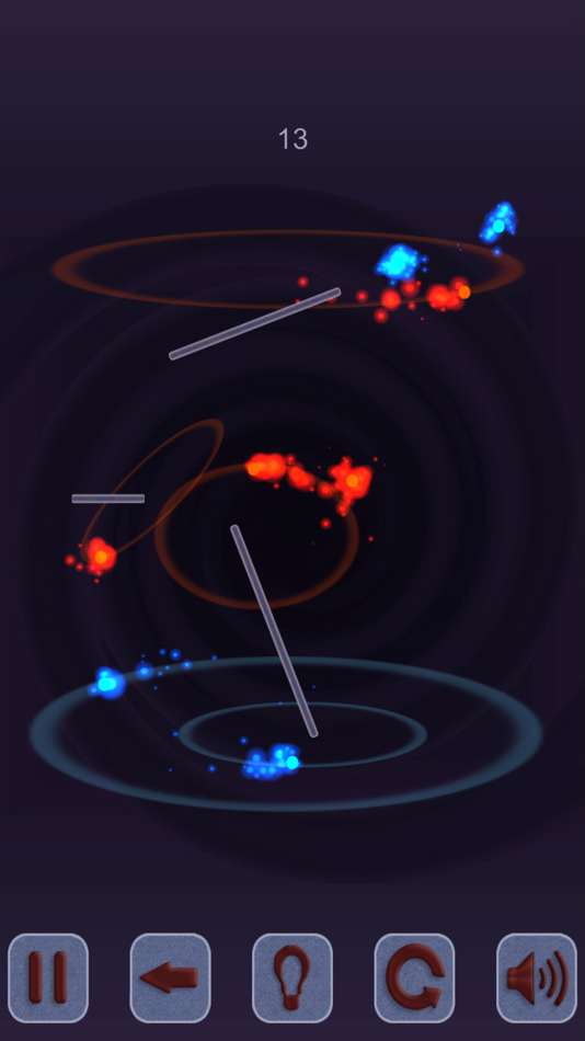 #4. Color Fireworks. Fires & Lines (iOS) 由: Ruslan Goncharenko