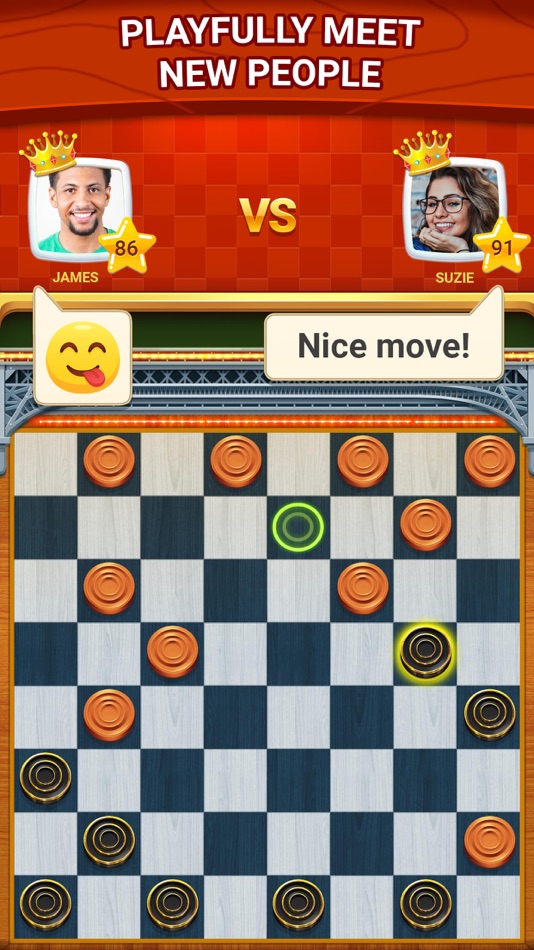 #3. Checkers - Online & Offline (iOS) 由: GamoVation