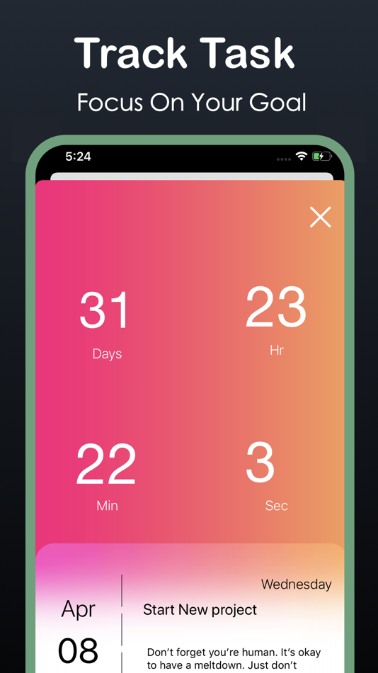 #5. CountDown Widget - Pro wedges (iOS) 게시자: Amit Verma