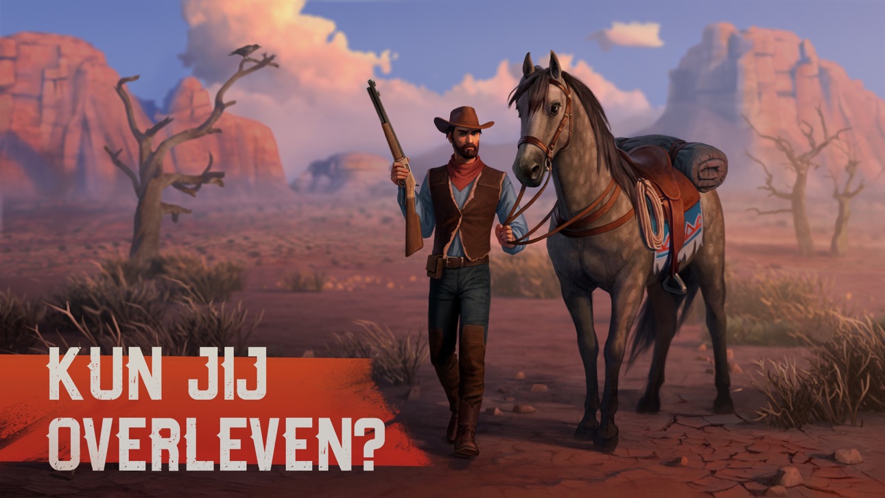 Westland Survival - Cowboy RPG iOS Mod IPA screenshot 1 - iOS game interface