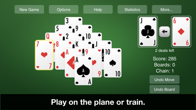 Screenshot #2 pour Pyramid Solitaire—New Classic