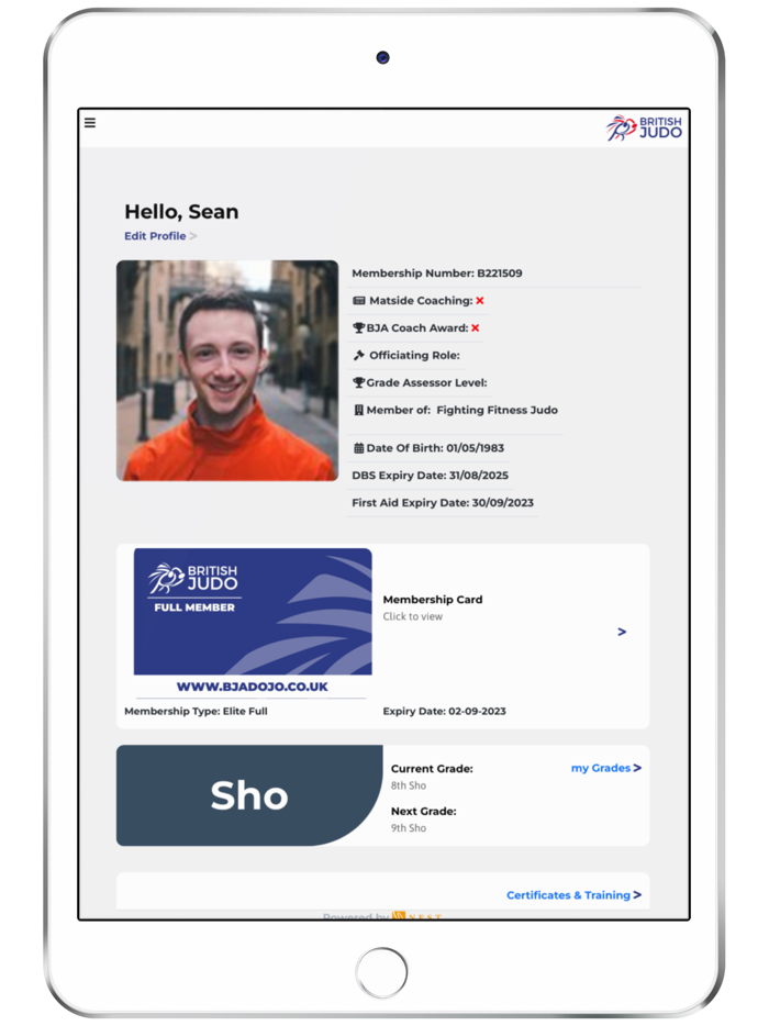 British Judo Membership